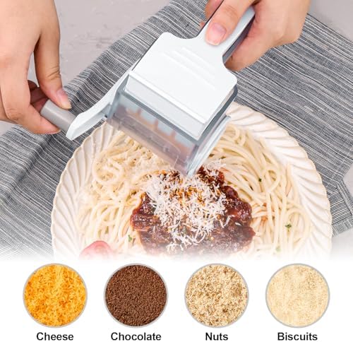 GDL Rotary Parmesan cheese Grater, Cheese Grater Shredder Hand Crank