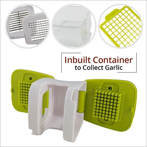 Mini Garlic Press, Green