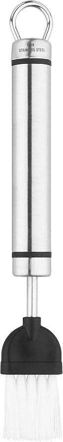 Tala Nylon Pastry Brush, Stainless Steel, Steel, 19.9 x 2.4 x 1.5 cm