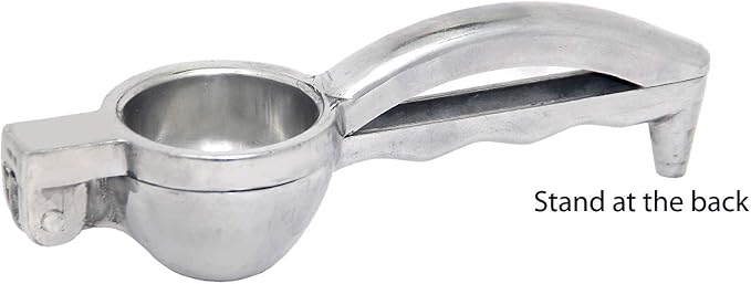 Lemon Squeezer Steel Polish, Nimbu Presser for Kitchen shikanji, Lemon Juice Extractor , Food grade aluminium , heavy duty, 1 Piece.