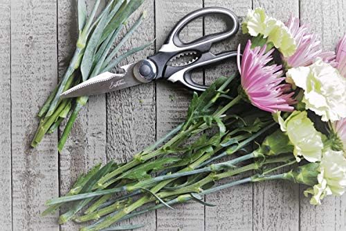Kitchen Scissors - Ultra Sharp Premium Multi Purpose Kitchen Shears - Heavy Duty & Dishwasher Safe