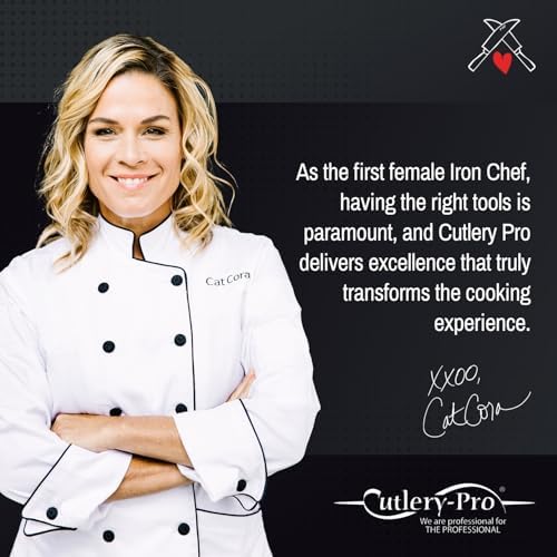 Cutlery-Pro 5-Blade Herb Scissors and Kitchen Shears, Cat Cora Approved, Stainless Steel Blades