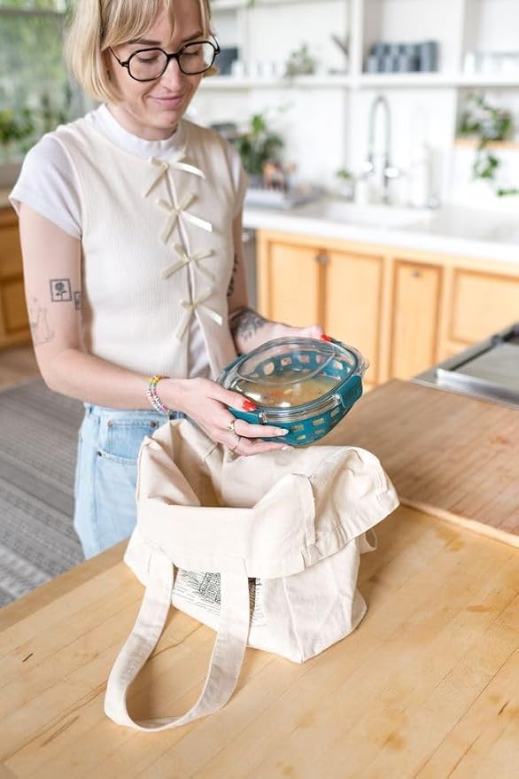 Ello DuraGlass Food Storage Glass Lunch Bowl Container - Meal Prep Container with Silicone Sleeve and Airtight Lid, 5 Cup, Teal | Leakproof glass meal prep salad bowl. BPA-free lid, silicone sleeves, great for meal prepping, food storage, and leftovers.
