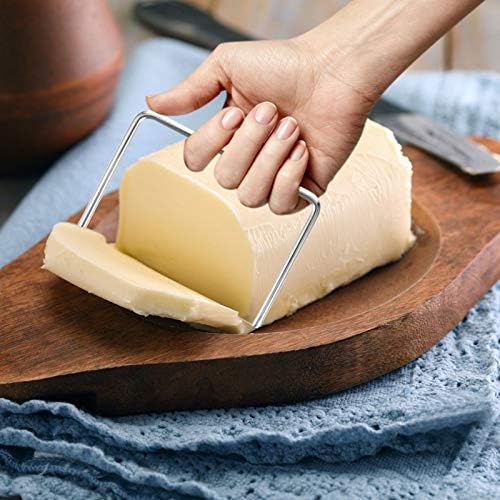 BESTonZON Cooking Cutter Wire Leveler Handheld Egg Butter Slicers for and Pastry Lyre Cutting Gadgets Slicer Home Multifunctional Supplies Tools Cheese Kitchen Spatula Dessert