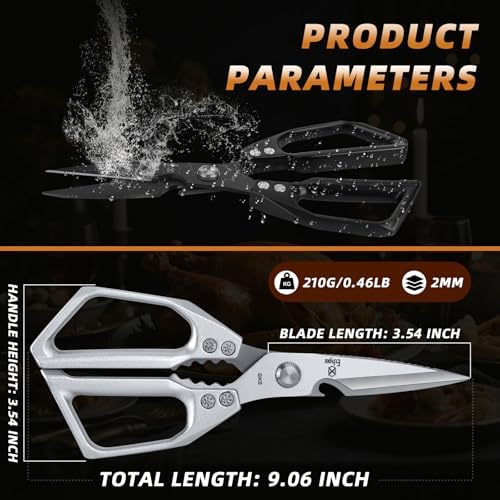 Kitchen Scissors Set - All Purpose Meat Cutting Shears