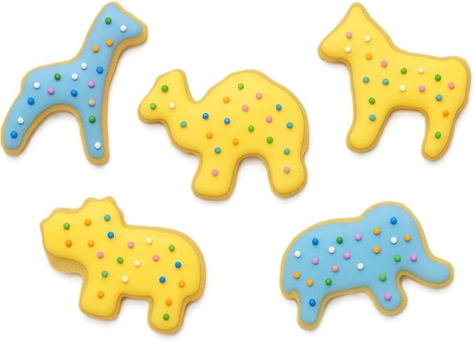 Mini Circus Animal Cookie Cutter 5 Piece Set from The Cookie Cutter Shop