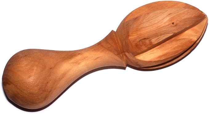 Holy Land Market Olive Wood Lemon Juicer/Citrus Reamer - Handcrafted from Bethlehem, 5.5 in, Asfour Outlet