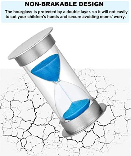 SuLiao 90 Second Sand Timer, Giant Plastic Unbreakable Hourglass Sand Clock for Kids Games Classroom