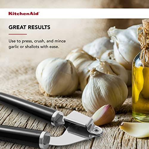 KitchenAid Citrus Juice Press Squeezer Bundle with Garlic Press