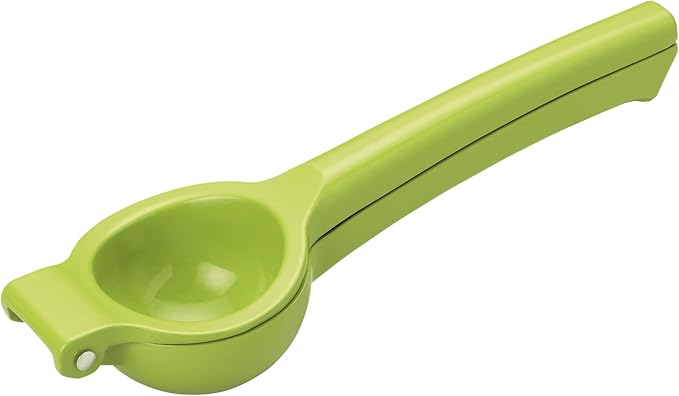 KitchenCraft Healthy Eating Handheld Lime Squeezer, Manual Citrus Juicer for Cooking Baking & Cocktail Making, 20 x 6.3cm, Green