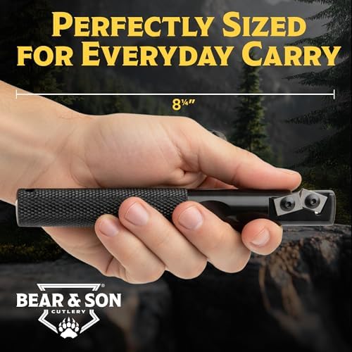 Gatco Edgemate Durable Pocket Knife Sharpener – Portable Tungsten Carbide Sharpening Tool for Knives, Scissors, Shears & Tools – Compact, Professional Field, Kitchen, Hunting & Garden Sharpener