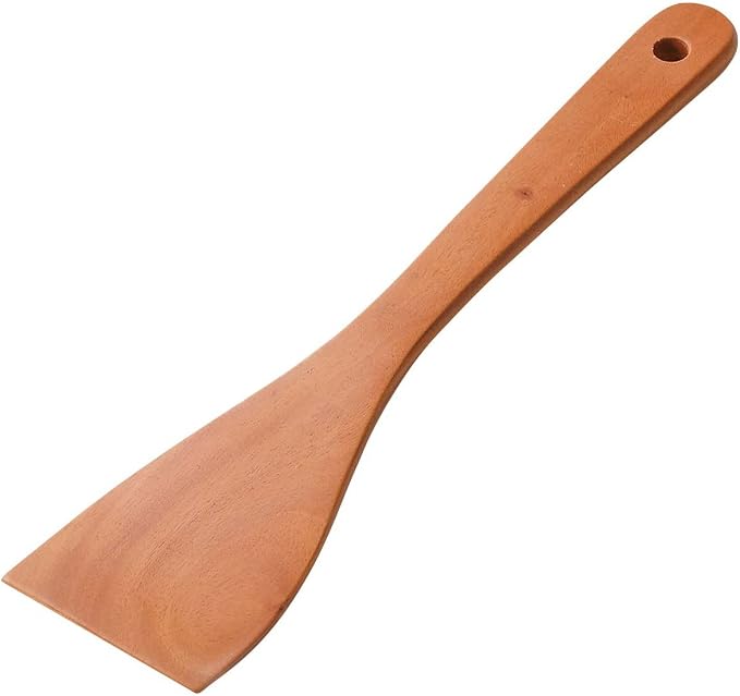 Captain Stag UP-2562 Wooden Kitchen Tool, Cooking Tool, Fried Rice Spatula, Wood Breath