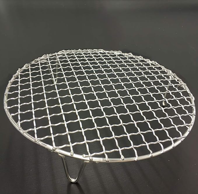 Canning Rack Cross Wire with 2" Height Legs Dia 7.9" Steaming Cooling and Baking Barbecue Rack Fit for Air Fryer Instant Pot Pressure Cooker Canning (200mm/7.9")