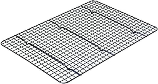 Chicago Metallic Professional Non-Stick Cooling Rack, 16.75-Inch-by-11.75-Inch, Black (Pack of 6)