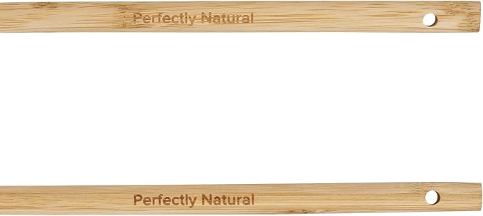 Culinare Naturals C70019 2 Piece Wooden Spoon, Sustainable Bamboo, (L) 310 mm x (W) 60 mm, Kitchen Cooking Spoon Utensils/Tools, Includes 2 x Long Wood Spoons, Not Dishwasher Safe