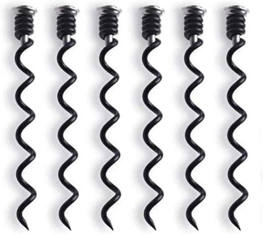 Best 6 Pack Replacement Corkscrew Spiral/Worm for KAYCROWN and BestUtensils Wine Opener
