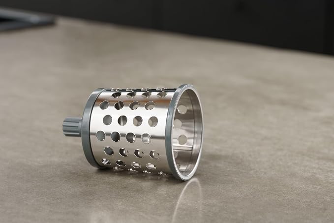 Zyliss E900058 Puree Drum Blade, Stainless Steel, Mashing, Puree, for Use with Zyliss Rotary Cheese Grater, 5 Year Guarantee