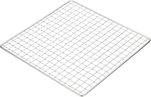 uxcell Cooling Racks, 9.8" x 9.8" Stainless Steel Barbecue BBQ Grill Net Mesh Rack Grate for Cooking, Roasting, Grilling, Oven & Dishwasher Safe, Silver