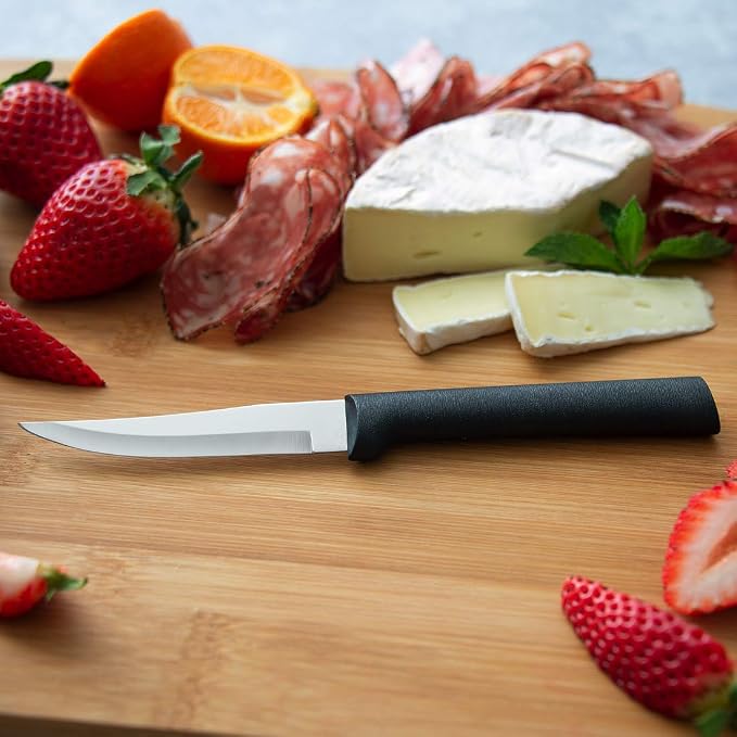 Rada Cutlery Paring Knife Galore Gift Set (G201), 3-Piece Knife Set, Stainless Steel Blades, Black Handle