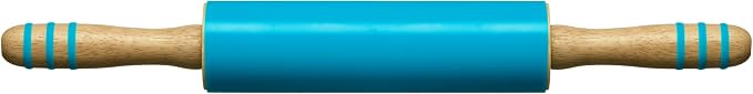Premier Housewares Zing Silicone Rolling Pin - Blue