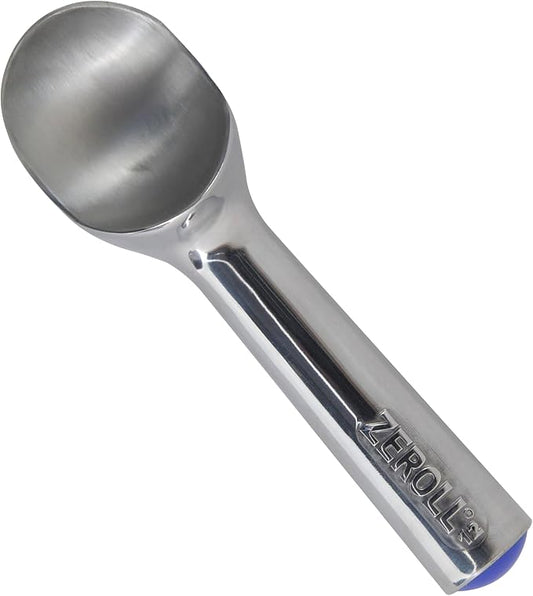 Zeroll #12 3 oz. Blue End Cap Aluminum Zerolon Ice Cream Scoop