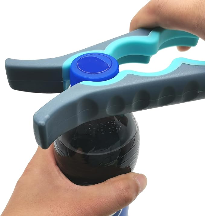 Otstar Jar Opener & Bottle Opener for Seniors with Arthritis, Weak Hands | Adjustable Lid Opener Effortlessly Opens Jars, Bottles & Pop-Top Cans, Great for Senior Parents, Grandparents, or Loved Ones