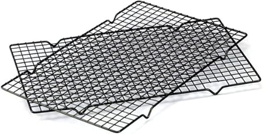 GoodCook Nonstick Steel Wire Cooling Rack, 16" x 10" (Set of 2)