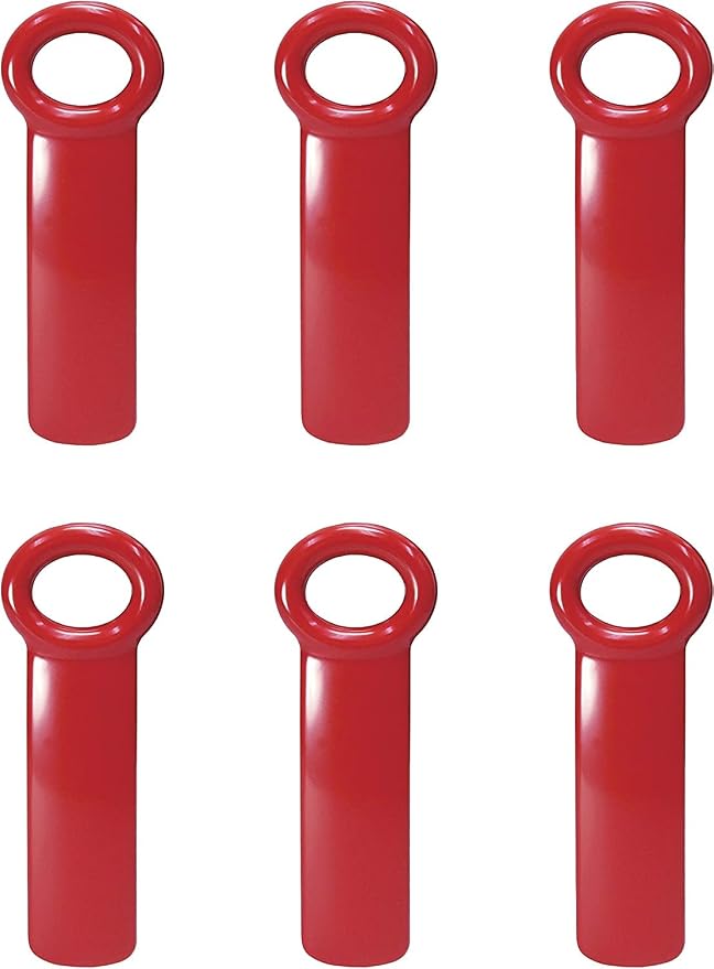 Brix 70712 JarKey Jar Opener - Pack of 6 - Red