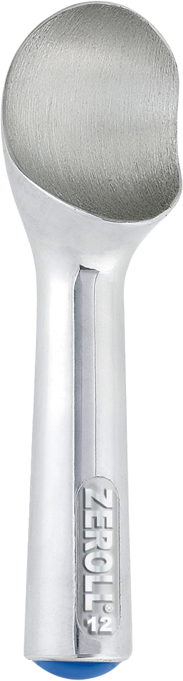 Zeroll #12 3 oz. Blue End Cap Aluminum Zerolon Ice Cream Scoop