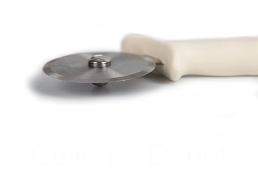 Dexter-Russell 2¾" Pizza Cutter | P3A-PCP | SANI-Safe Series | High-Carbon Steel Blade with Smooth Rolling Action | Textured Non-Slip Handle | Made in USA