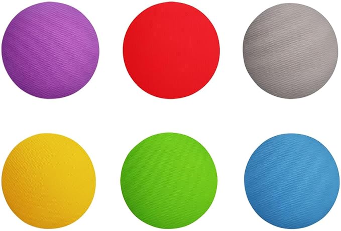 6 pcs Rubber Jar Opener Bottle Gripper | Non Slip Pad Multi-function Silicone Can Opener for Kitchen, Can Lids, Jars, Coasters, Heat-Resistant, Easy Clean, Durable
