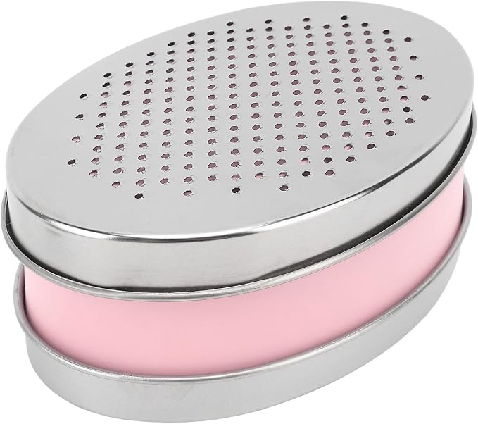 Jeffergarden Portable Cheese Grater Stainless Steel Box Grater with Storage Container for Easy Grating in Home Kitchen (Pink), #013, Jeffergardenox1nhivue3-13