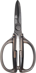 MITSUMOTO SAKARI Detachable Poultry Shears, Clear Acrylic Handle | Titanium-plated 1.4116 stainless steel blades, detachable design, clear acrylic handle for meat, fish, nuts and vegetables