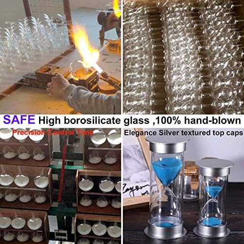 SuLiao Hourglass Sand Clock Timers: 30 Minute Hour Glass Timer,Sand Watch for Kids Teachers Classroom Games