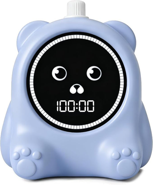 Visual Timer for Kids, 100 Min, Rechargeable Countdown Timers, Adjustable Sound Alert, Adjustable Brightness, Productivity Timers for ADHD, Silent Operation, Desk Time Management Tool for Toddler
