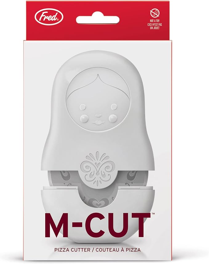 Genuine Fred M-CUT, Matryoshka Pizza Cutter, Multicolor