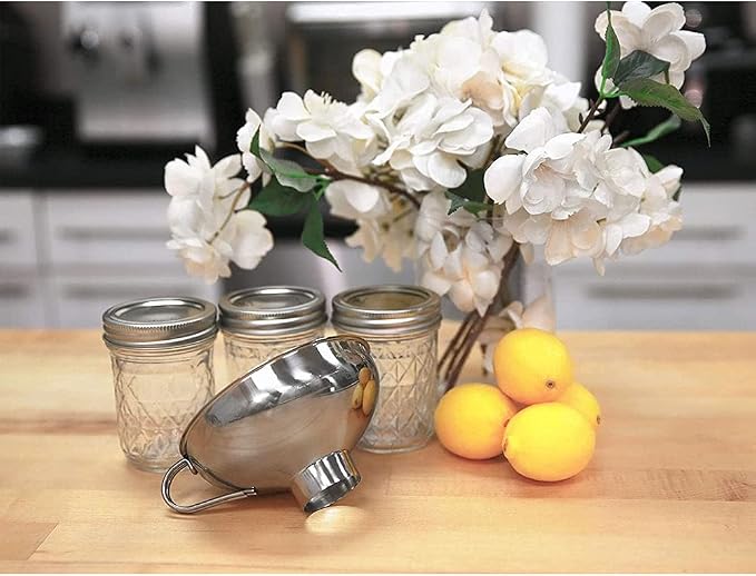 Küchenprofi 18/10 Stainless Steel Jam Funnel - Silver - Metal Funnels For Kitchen Use - Wide Mouth Kitchen Funnel