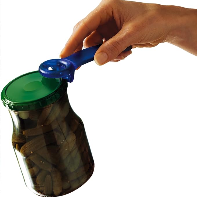 Brix Original Jar Pop Opener, Great for Kids, Arthritis, and Carpal Tunnel Sufferers, Assorted Frosted Colors, Set of 5