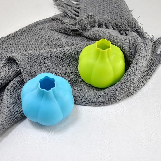 CALLARON Silicone Garlic Peeler 2Pcs Garlic Peeler Silicone Skin Remover Keeper Roller Peeling Tube Skinner Kitchen Tools for Home Restaurant (Assorted Color) Peeler Tube