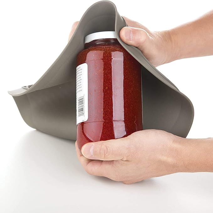 PrepSolutions 100% Silicone Heat Resistant Multifunctional Mat, 12- Inch Diameter, Gray - Non-Slip Kitchen Protector for Hot Pots and Pans, 1 Piece