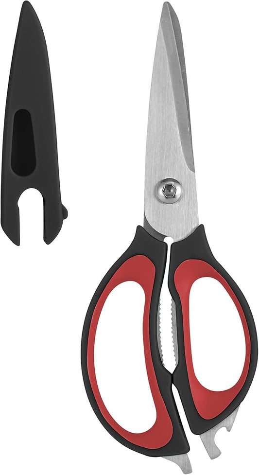 Farberware 4-In-1 Kitchen Shears - Red, 2-Piece