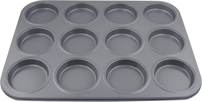 Fox Run Non-Stick Baking Pan, Whoopie Pie Pan, 12 Cup Muffin Top Pan