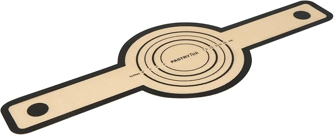 Restaurantware Non-Stick Baking Mat - 1 Count - 22.7 x 8.3 x 0.03 Inches - Silicone Dutch Oven Bread Sling - Fiberglass Artisan Bread Mat - Black