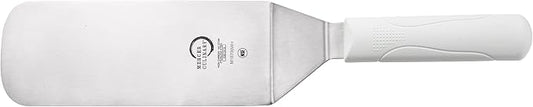 Mercer Culinary Millennia Turner Handle, 8 Inch x 3 Inch Blade, White Handle