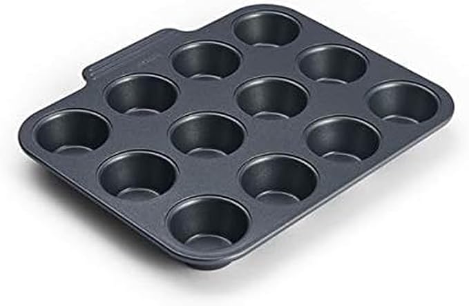 Instant Vortex Official Nonstick Mini Muffin Pan, Gray