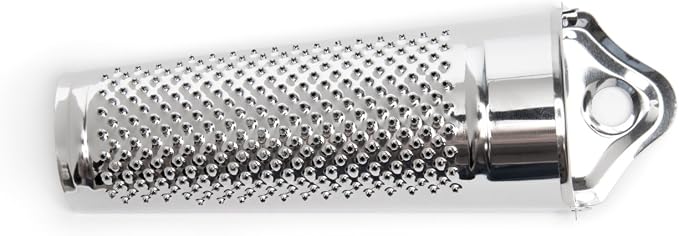 Fox Run Stainless Steel Cone Nutmeg Grater, 5.5" With Storage