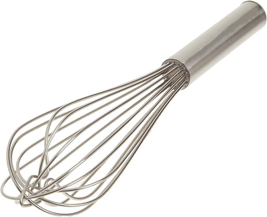 Soro Essentials- 12" Stainless Steel French Whip Whisk with Thick Rigid Wire- Wire Whisk Kitchen Whisk Balloon for Whisking Cooking Beating Blending Stirring Ingredients Mixing Sauces Baking Cake