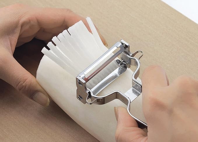 Shimomura Kihan 37577 Peeler, Made in Japan, Sugo, Peeler, Double-Sided, Stainless Steel