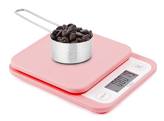 Ozeri® Garden and Kitchen Scale II with 420 Variable Graduation Technology® | Measures most delicate garden herbs and greens at 0.1 g for ingredients under 420 grams and 0.5 g for items over 420 grams