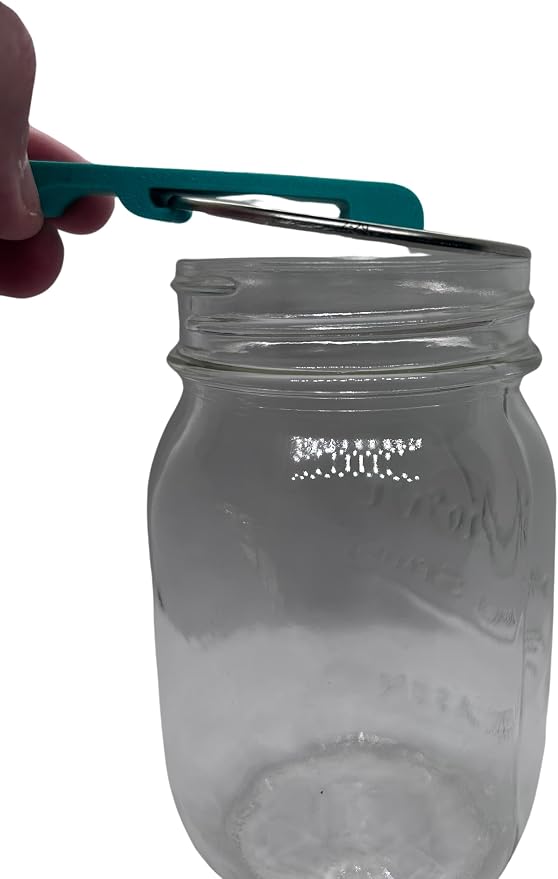 Canning and Mason Jar Opener, Easy Release Vacuum Seal for all lids magnetic (Dark Green)